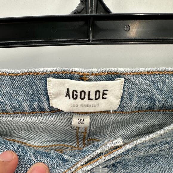 AGOLDE NWT Nico High Rise Slim Fit Denim Jean in Cliffside // 32 - Picture 8 of 14